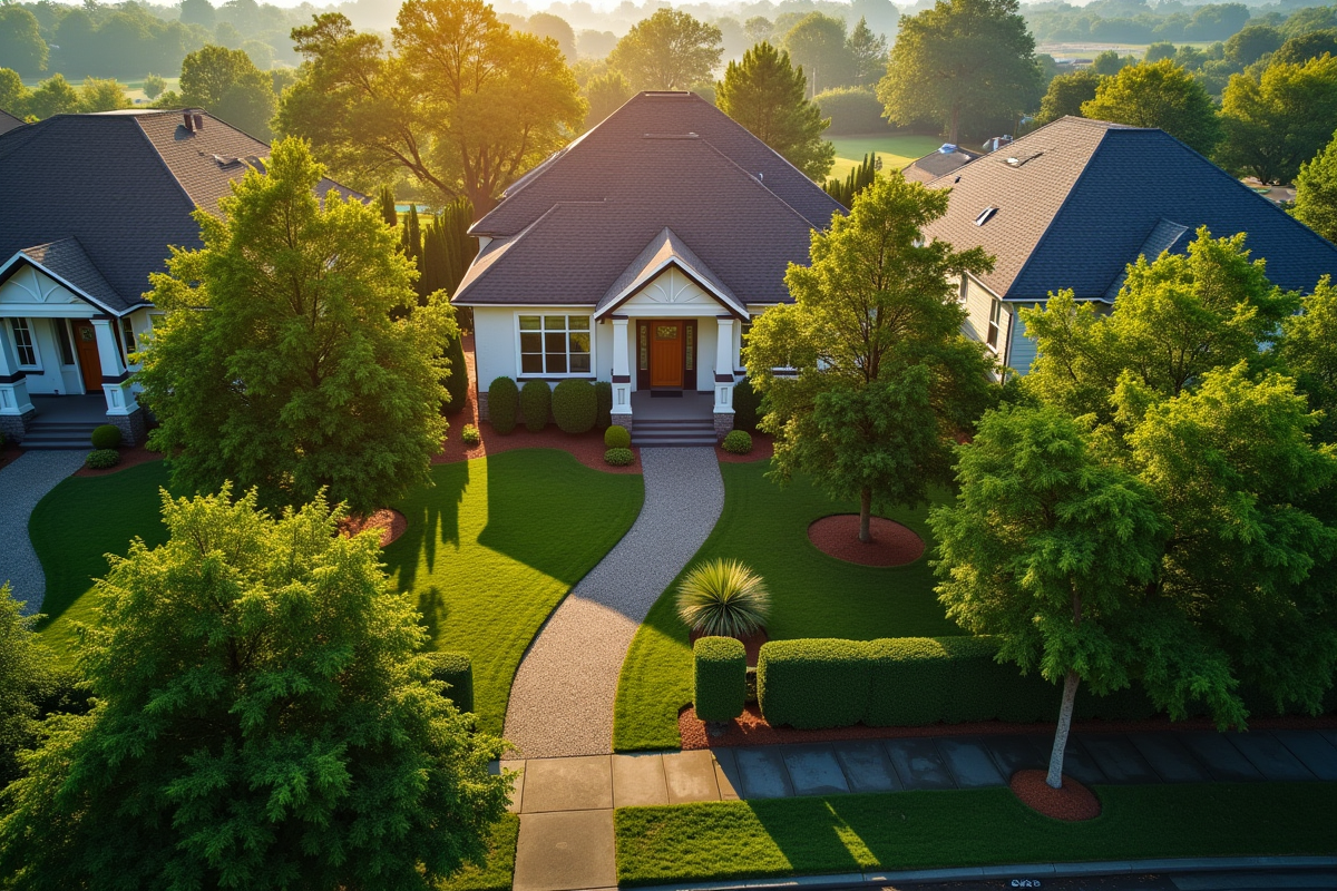 arbre maison