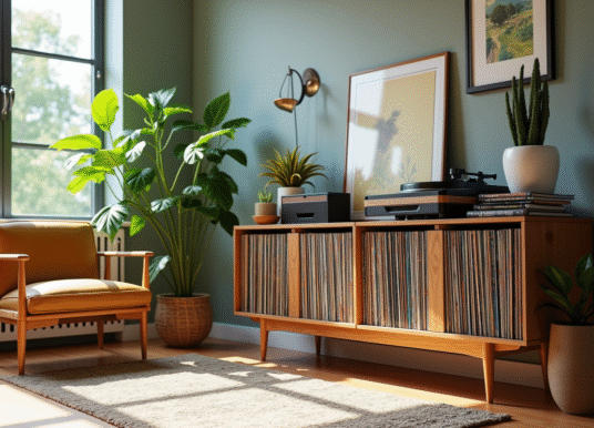 Dix meubles à vinyles pour sublimer votre collection