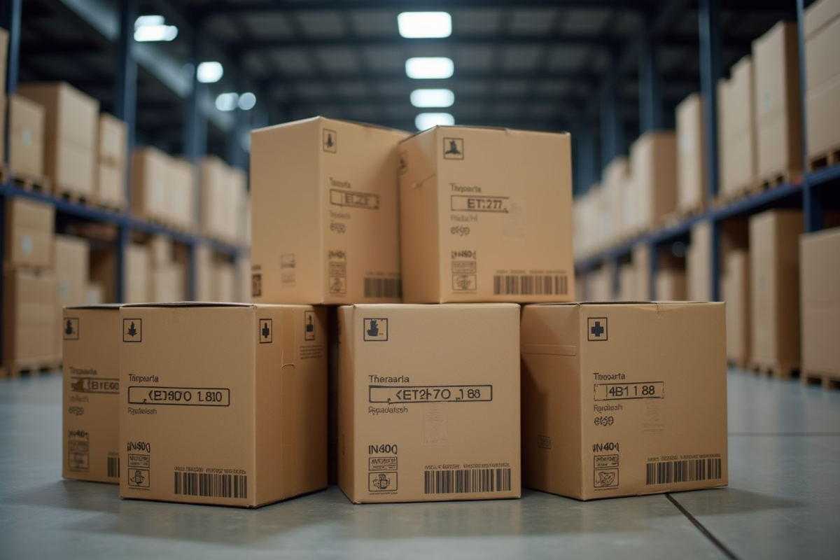 carton stockage